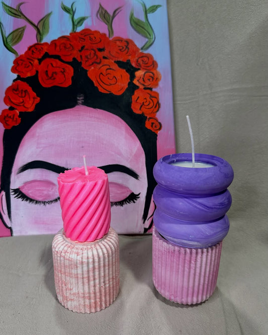 buenas noches con velas