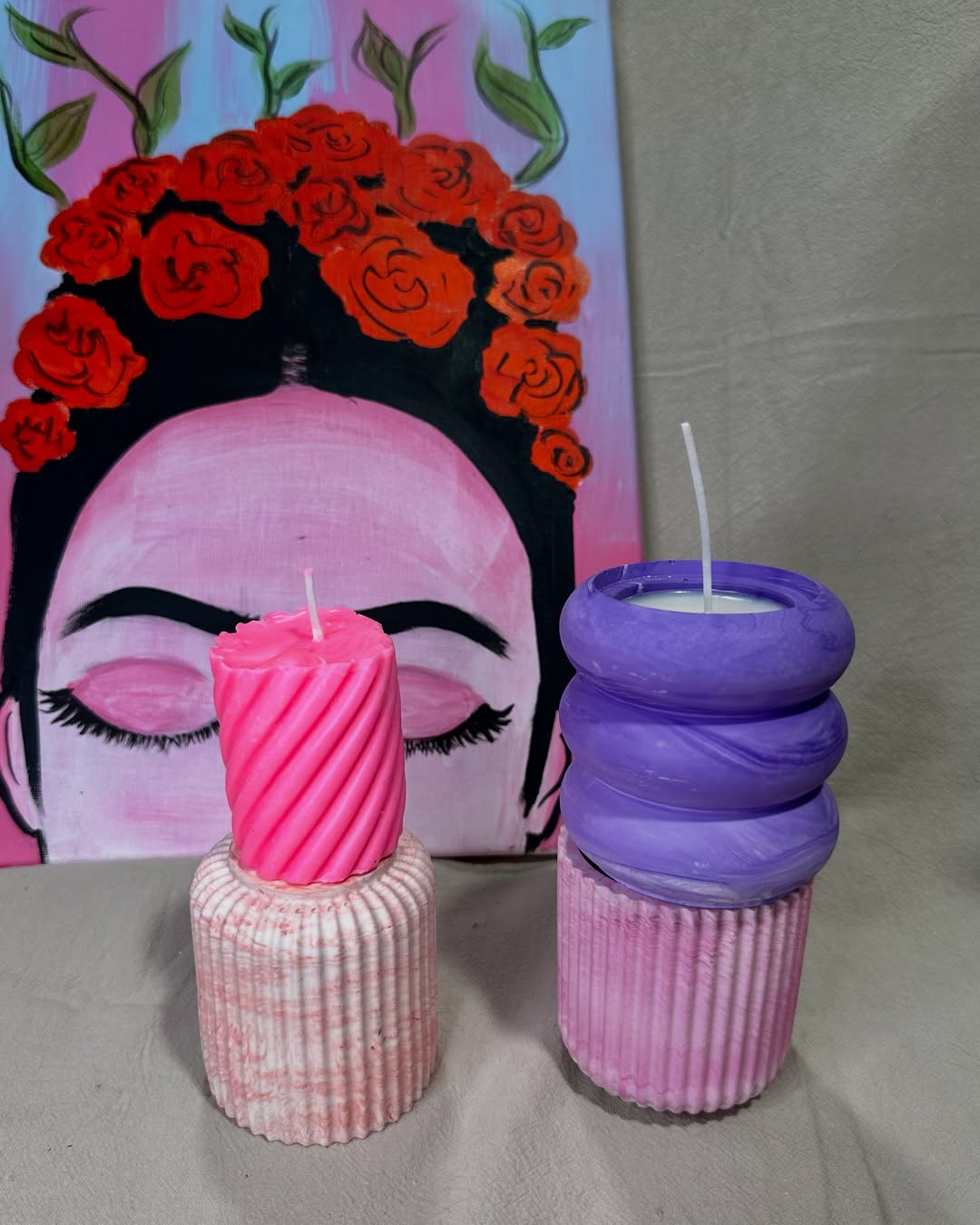 buenas noches con velas