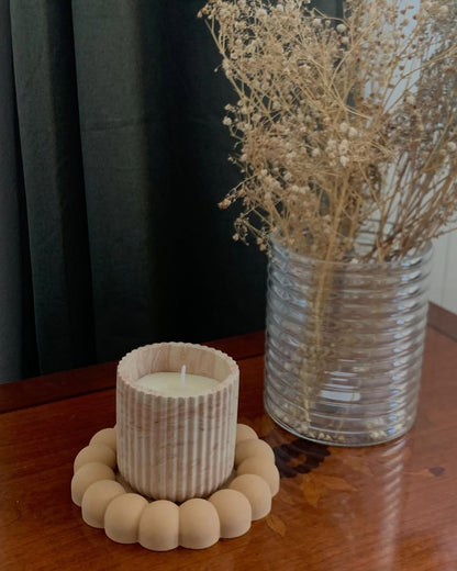 ✨ Taller de velas + vasito de resina eco + platito ✨ Málaga
