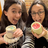 ✨ Taller de velas + vasito de resina eco + platito ✨ Barcelona