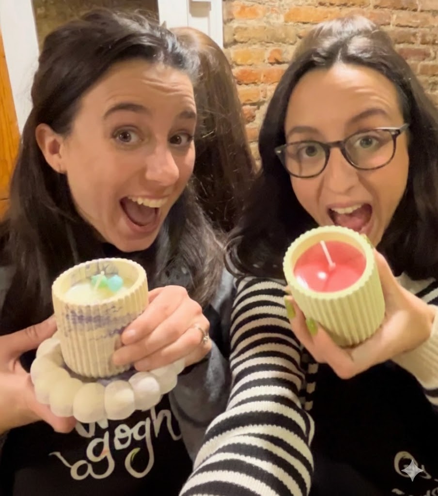 ✨ Taller de velas + vasito de resina eco + platito ✨ Málaga