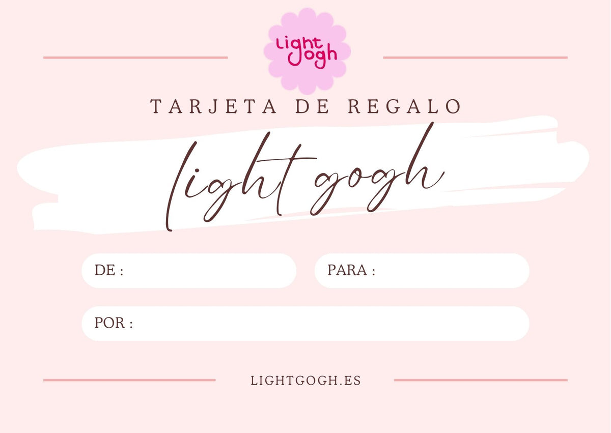 Tarjeta regalo Light Gogh