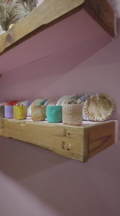 ✨ Taller de velas + vasito de resina eco + platito ✨ Málaga